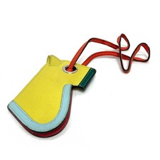 HERMES Horse Camaiueu Key ring charm Bag Charm Key Holder Epsom