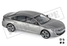 Miniature Car 1/43 Scale Peugeot 508 GT 2018 Artense Grey Diecast Collector