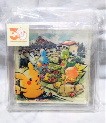 Pokemon Center Timeless Adventure Hoenn Acrylic Block 30th Anniv 3D Effect 4.3''H