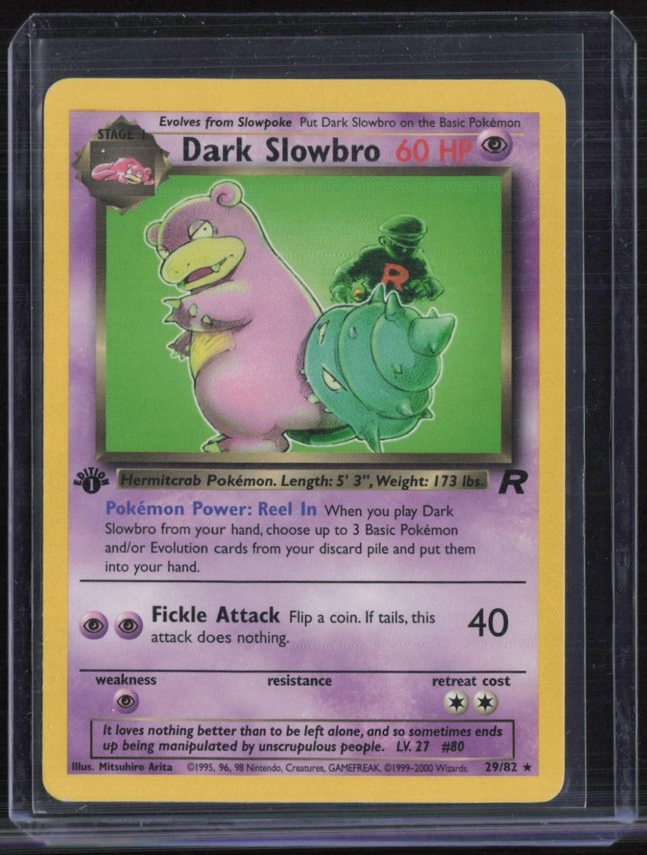 Dark Slowbro Pokémon TCG Cards for sale | eBay