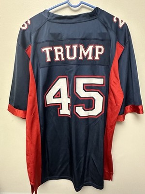 2016 Donald J Trump Official Football Jersey- Super Rare  Size Large