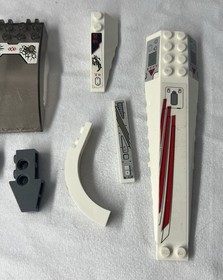 LEGO 9449 Ninjago: Ultra Sonic Raider Parts Pieces Incomplete Set