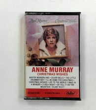 Anne Murray - Christmas Wishes Cassette 1981 Capitol Re-issue Dolby HX Pro