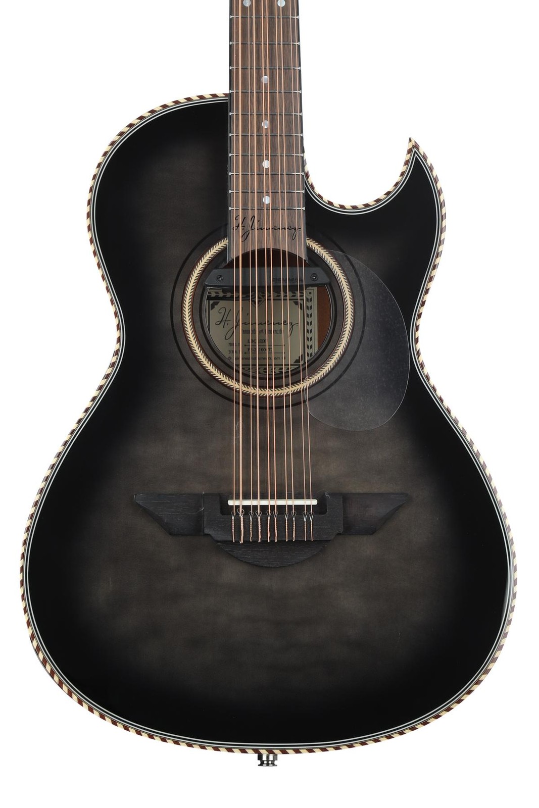 Х Хименес Эль Эстандар Акустико-электрический Bajo Quinto - Black Flame Maple 145190₽