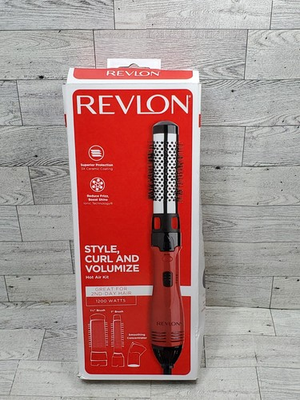 #ad Revlon Style Curl and Volumize Style Hot Air Kit Model RV440RED $16.90