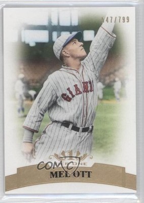 2011 Topps Tier One 547/799 Mel Ott #40 HOF 4k8