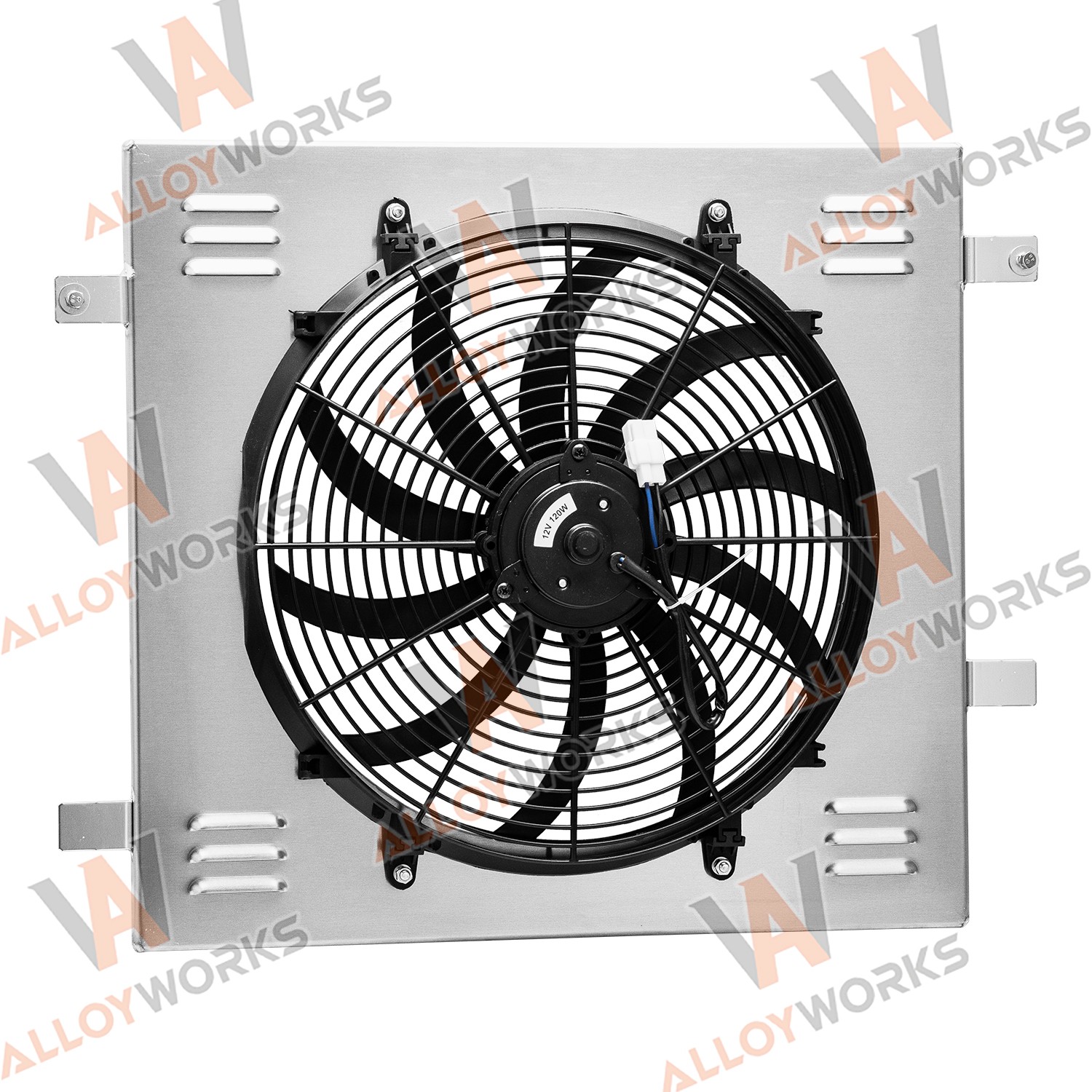 Aluminum Shroud Electric Fan Relay For 2018-2023 Jeep Wrangler 2.0L 3.0L 3.6L thumbnail 4