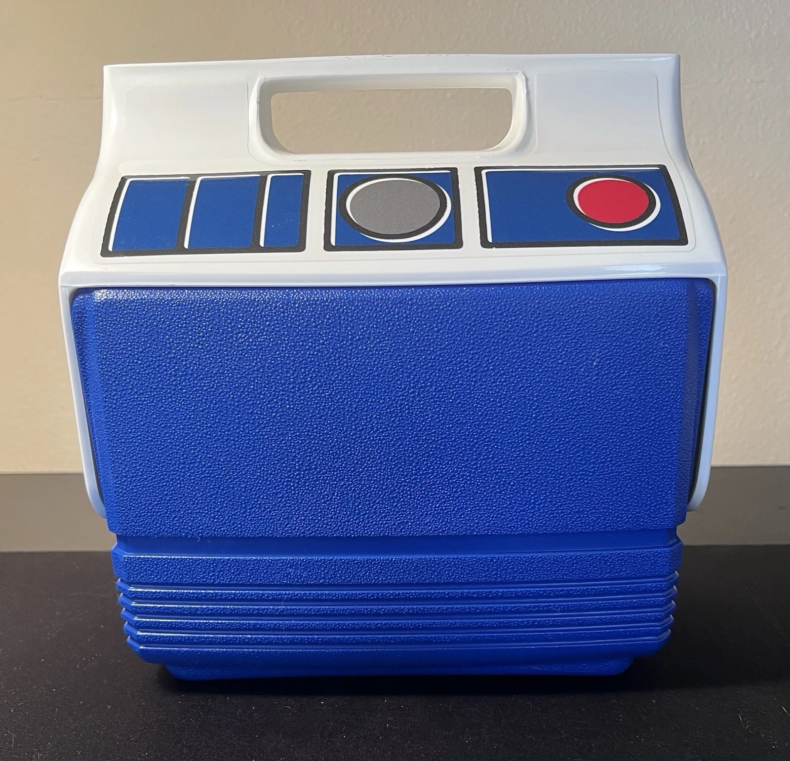 Vintage Igloo Playmate Pal Cooler Star Wars R2D2 7Qt 6L Blue LucasFilm LTD