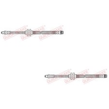 2x QUICK BRAKE Bremsschlauch links rechts für Renault Scénic II JM0/1_ Grand