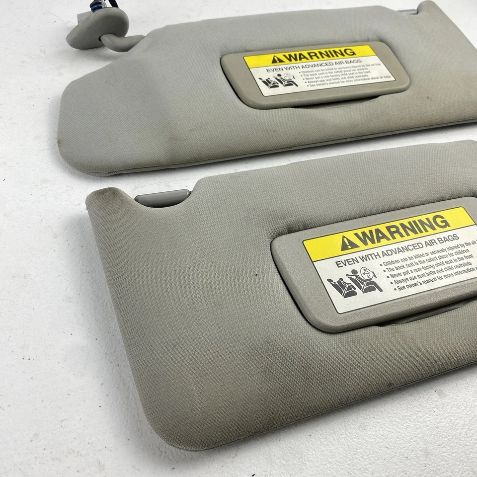 Juego de parasol gris para conductor y pasajero Honda Accord 2003-2007 Foto 3 de 4