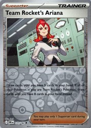 Team Rocket's Ariana 171/182 Reverse Holo Destined Rivals