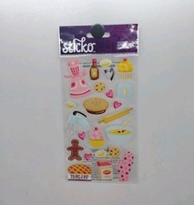 Sticko Stickers BAKING Apron, Mixer, Rolling ...