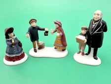 Department 56 Dickens Village Accessory A Peaceful Glow On Christmas Eve 3pcs