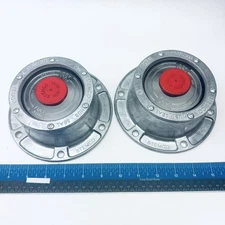 Lot of 2 Stemco 340-4009 Hub Cap (Seal Gasket is not Included)