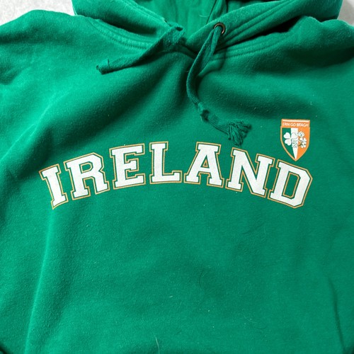 Ireland Hoodie | Ireland Classic Pullover Hoodie Green - Picture 2 of 6