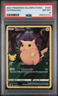 2021 POKEMON CELEBRATIONS #005 FULL ART/PIKACHU PSA 8