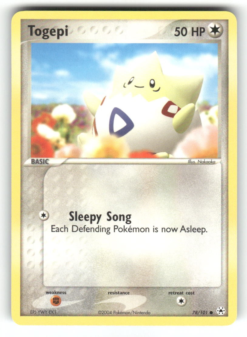 Togepi 78/101 - C Hidden Legends Pokemon NM