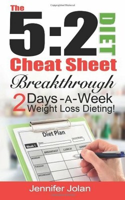 The 5 2 Diet Cheat Sheet Breakthrough 2 Days A Week Weight Loss Diet Ebay