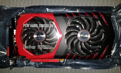 MSI NVIDIA GeForce GTX 1080 8GB Gaming X8G GPU Overclocked