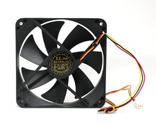 1pc DC Case Fan D12SH-12 12x12x2.5cm 12V 0.3A AMP 3P 2200rpm 88cfm 40dBA YL