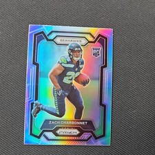 2023 Panini Prizm Zach Charbonnet Silver Rookie Seattle Seahawks