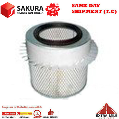 SAKURA Air Filter For MITSUBISHI PAJERO ND,NE,NF,NG 2.5L 1986-1991 - Picture 1 of 1