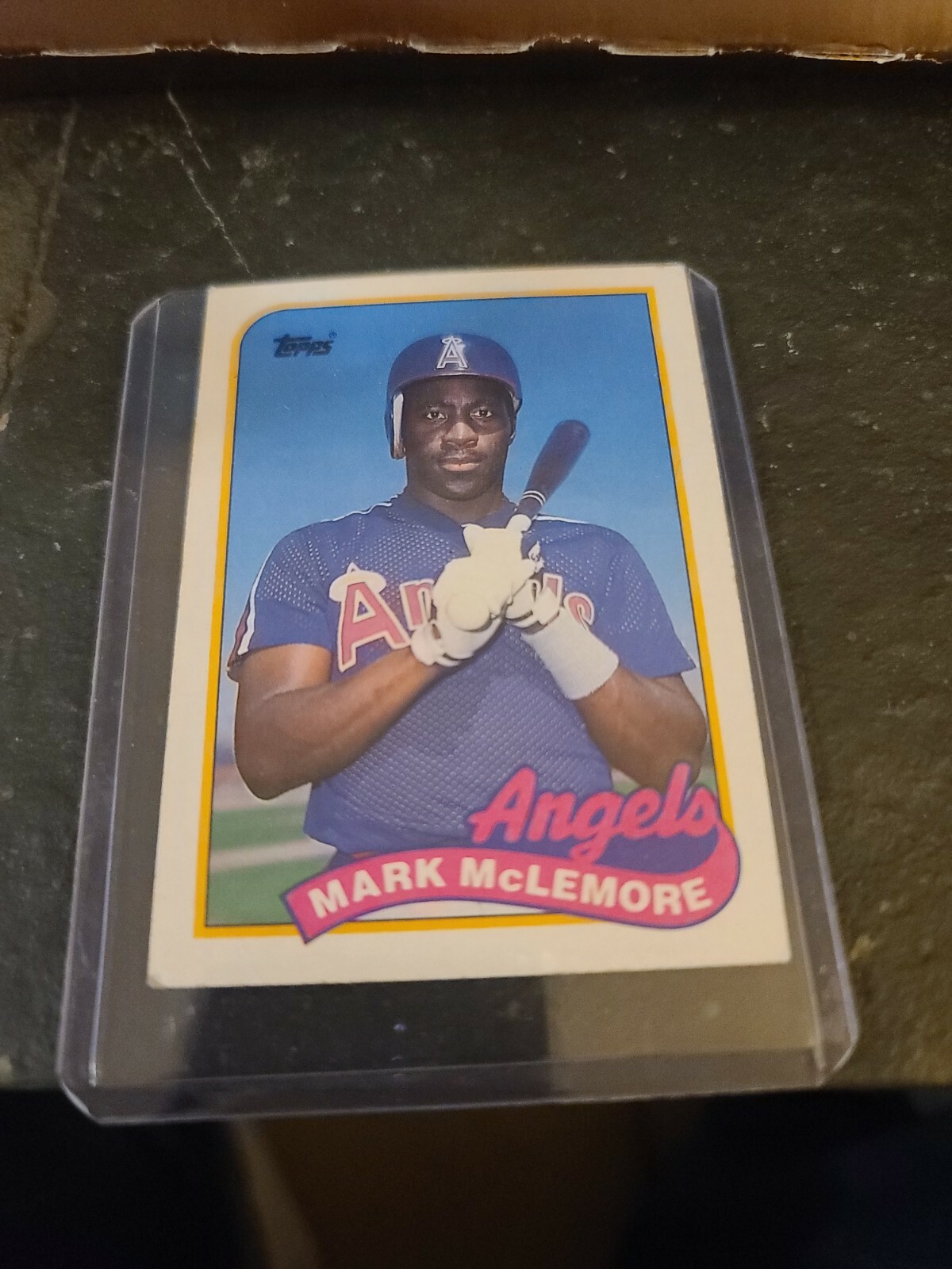 Mark Mclemore baseball card