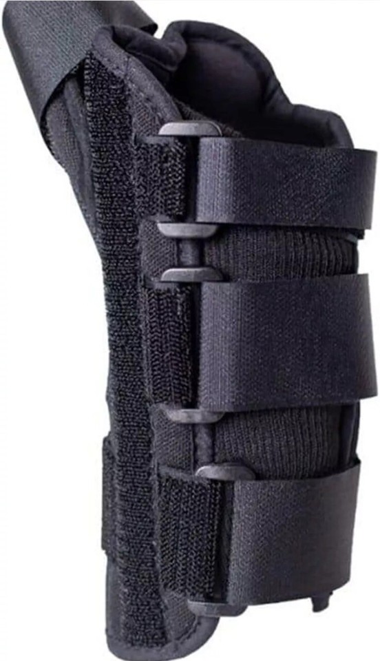 Breg Classic Wrist Brace Thumb Spica XS Left Hand 5” To 6” Wrist