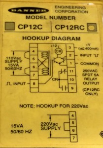 Banner Engineering 26421 Cp12rc Electromechanical Relay Ebay