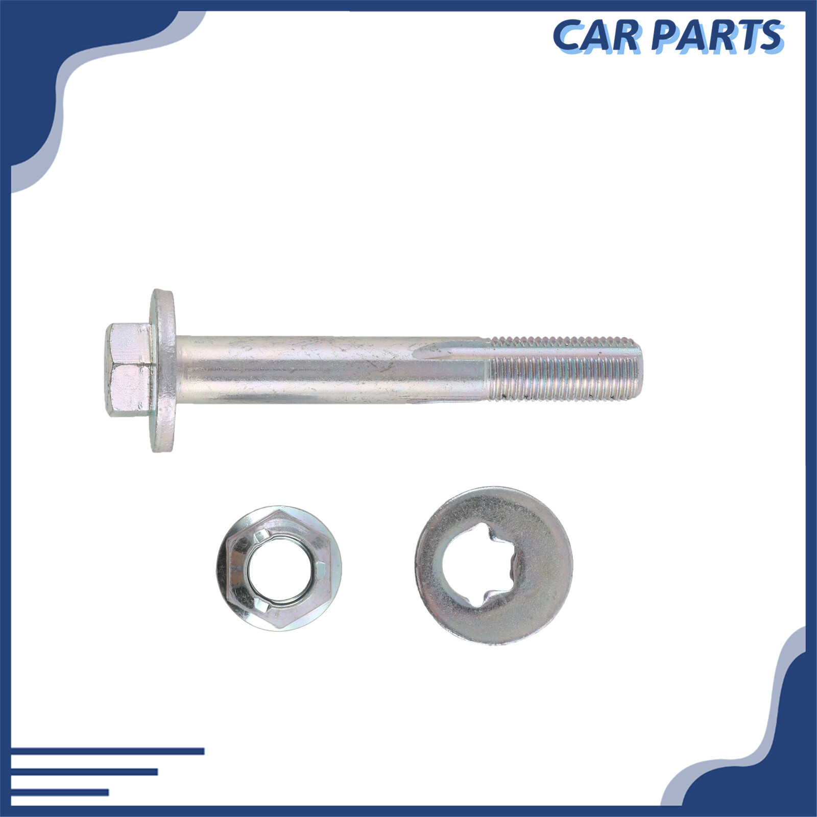 2x Rear Suspension Eccentric Camber Adjustment Bolts Set 33306760349