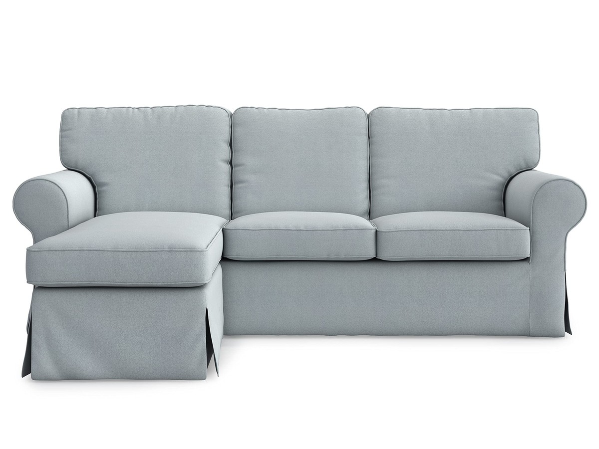 MASTERS OF COVERS Ektorp Loveseat (2 Seat) with Chaise Lounge