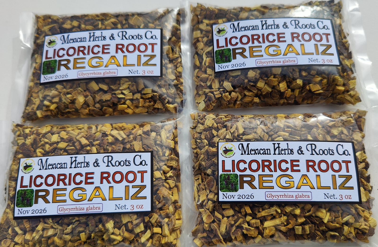 Liquorice root - licorice root - sweet root  Natural organic herbal tea 3oz