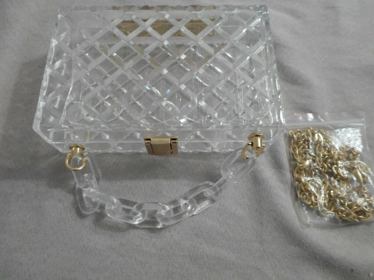 Sac plexi transparent cheap