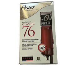 The Famous Classic 76 Oster Professional 76076-010 Clipper with 2 blades