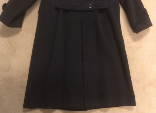 Abrigo de Colección Karen EE. UU. Mujer Lana/Cachemira Terciopelo Cuello Carbón Talla 10 - Imagen 18 de 19