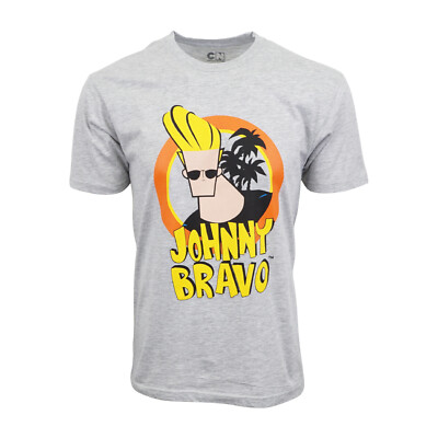 #ad CARTOON NETWORK JOHNNY BRAVO MENS T SHIRT $13.50