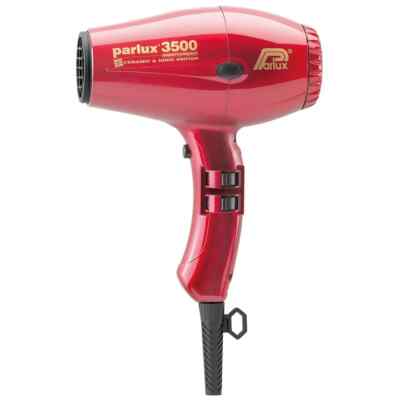 PARLUX  Profi Haartrockner 3500 CI  + rot  inklusive Düsen NEU  K-1025