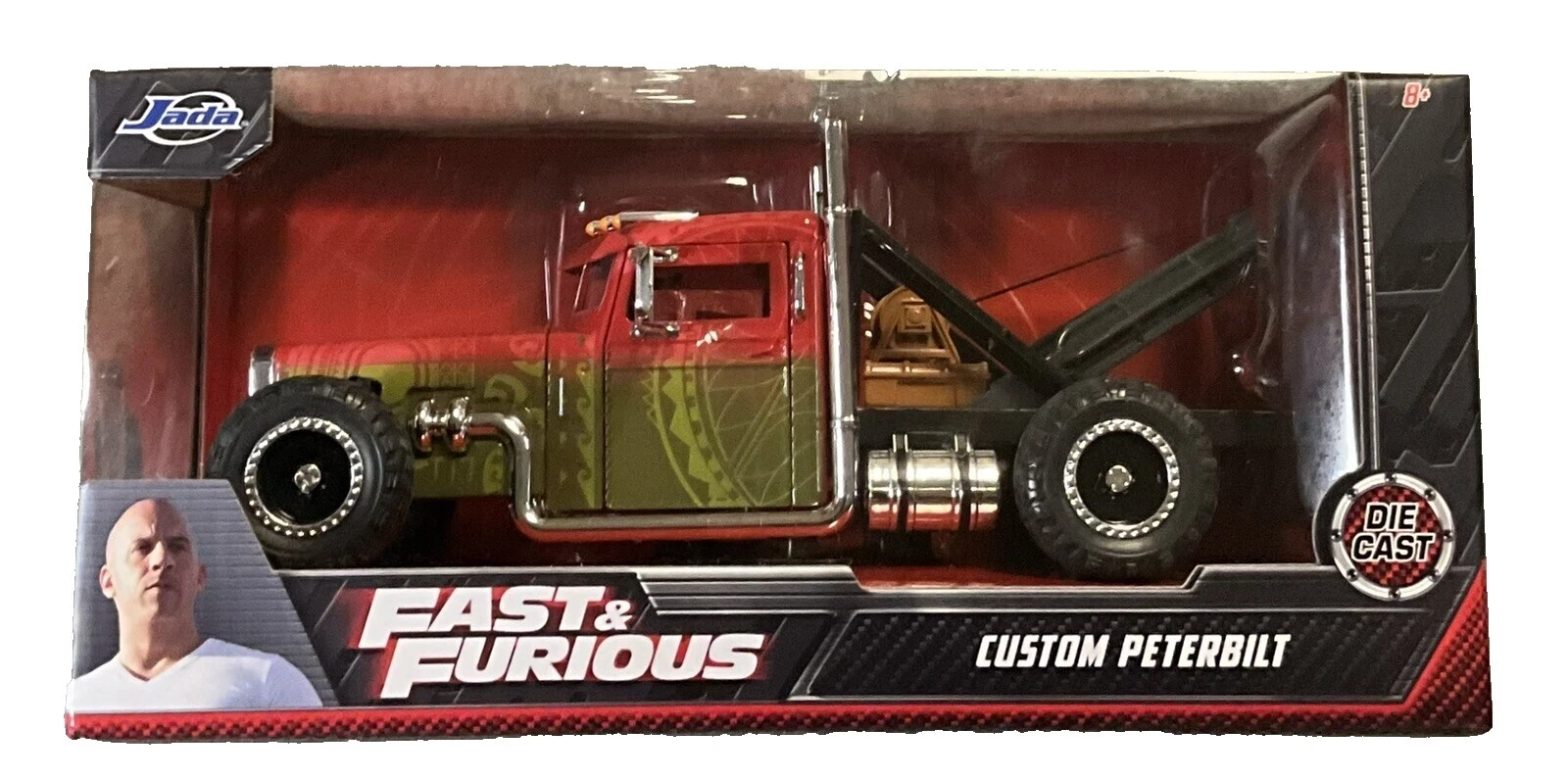 速度与激情压铸拖车卡车车