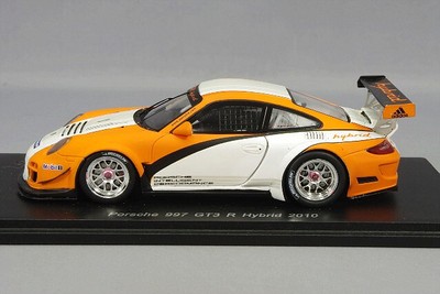 自動車 Spark model GT3 2010 1/43 Spark Porsche 997 GT3 R Hybrid 2010 Orange White w