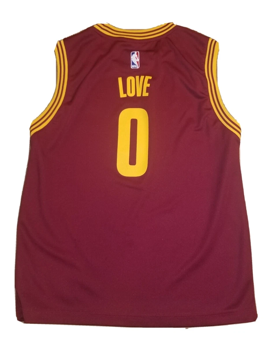 Kevin Love jersey 0 Youth Size Large Adidas Cleveland Cavaliers