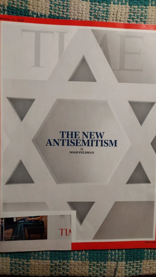 Time Magazine March 11 2024 The New Antisemitism Complete Issue Man Cave Reading Foto 3 de 4
