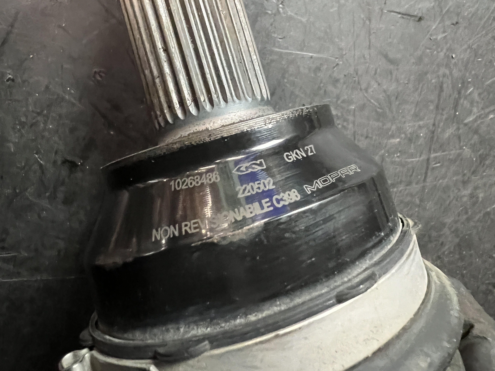 17-22 MASERATI QUATTROPORT AWD FRONT DRIVER LEFT LH CV AXLE SHAFT 6700320340