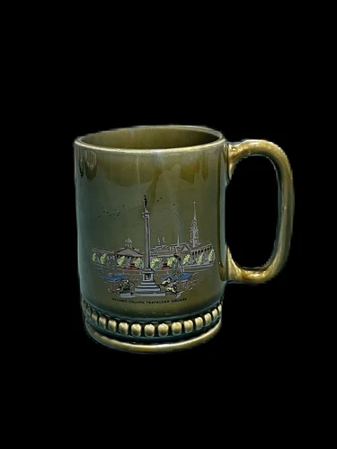 Vintage Irish Pottery Porcelain Cup Nelson’s Column Trafalgar Square Coffee Mug