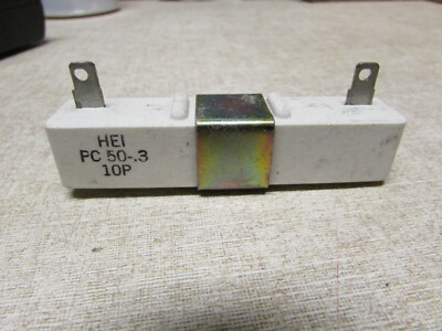 3 Vishay Wirewound Resistors High Power Quick Connect Terminals 50W .3 Ohms