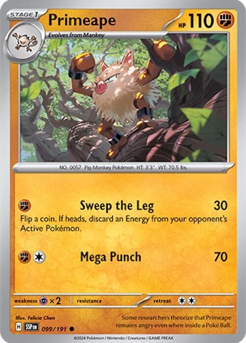 Primeape 099/191 Sv08: Surging Sparks