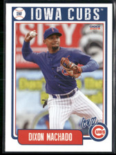 Dixon Machado 2019 Iowa Cubs Team Set