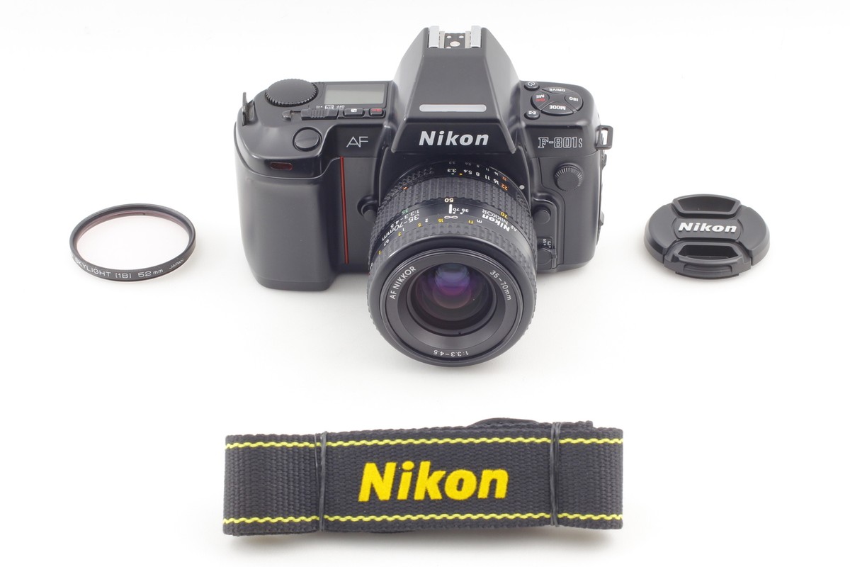 【美品】Nikon F-801s + AF 35-70mm 1:3.3-4.5 美品】Nikon F-801s + AF 35-70mm 1:3.3-4.5 - メルカリ