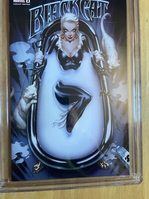 BLACK CAT #1 CGC 9.8! COMICXPOSURE J SCOTT CAMPBELL EDITION A