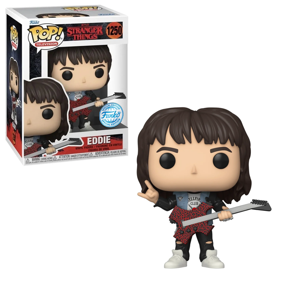 ストレンジャーシングス Funko pop #1250 Eddie 新品未開封 Funko Pop