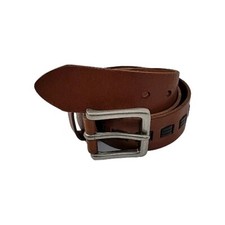 Levi's Men's Genuine Leather Brown Belt 1.5 Inch Wide Size 34 - 36